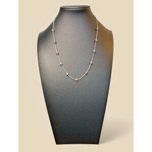 Lady Remington Multi-Color Cubic Zirconia Beaded Necklace -79